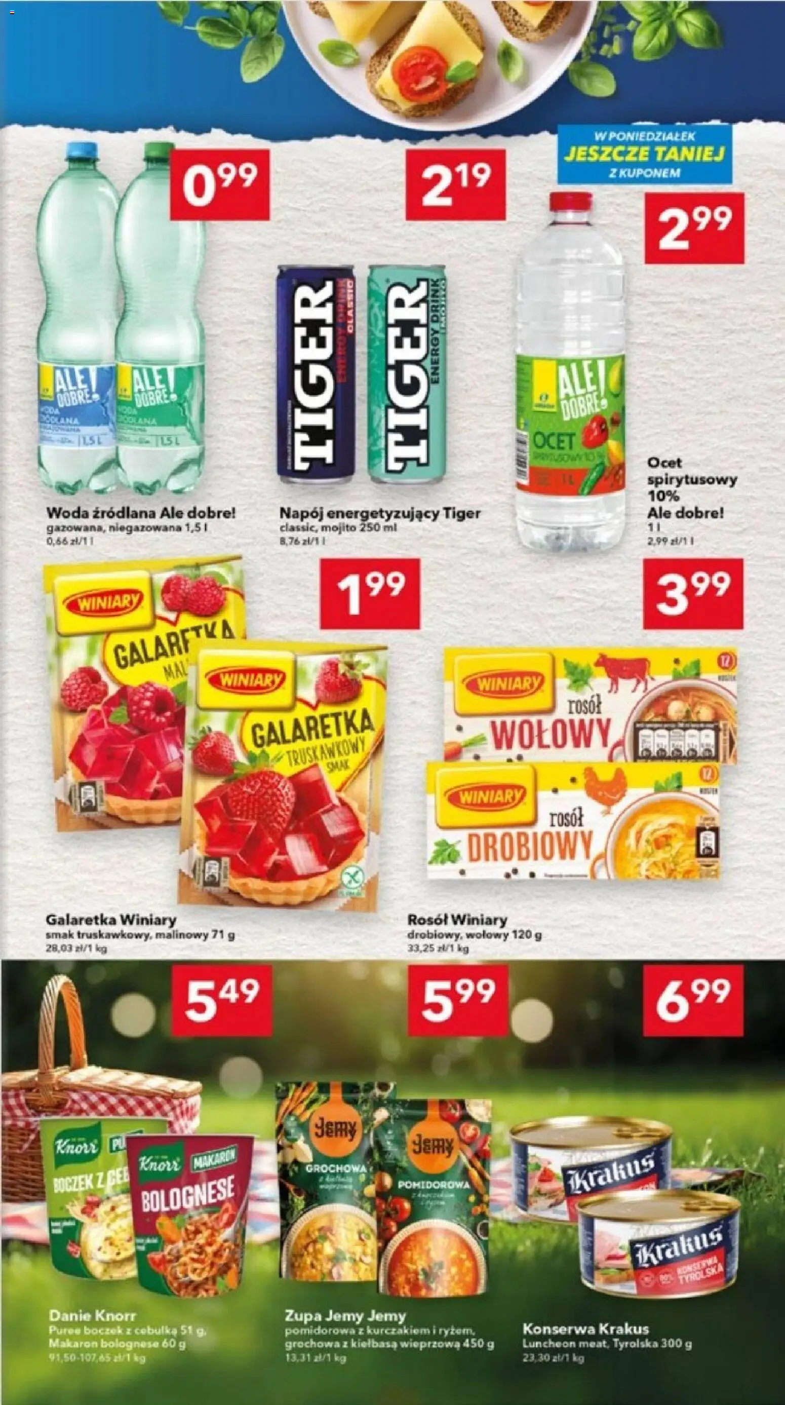 Lewiatan gazetka - Lublin od 02.07.2026 | Strona: 5 | Produkty: Kiełbasa, Woda źródlana, Boczek, Woda