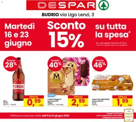 Anteprima del volantino Despar volantino Budrio valido a partire dal 11.06.2026