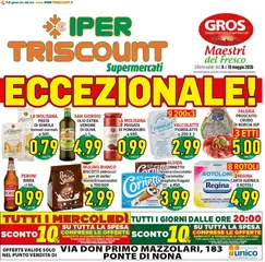 Anteprima del volantino Ipertriscount volantino Ponte di Nona valido a partire dal 08.05.2026