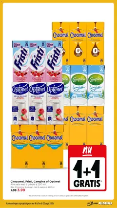 Fristi Rood Fruit Smaak, Fristi drinkyoghurt rood fruit smaak - Voorbeeld van een folder van Jumbo, geldig van 16-09-2026 | Pagina: 35