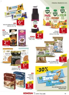 Konzum Katalog - Pregled kataloga iz trgovine Konzum, vrijedi od 09.09.2026 | Stranica: 33