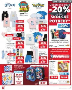 Kaufland SK akciós újság - amely érvényes a következő dátumtól: 2026.08.20. | Oldal: 63 | Termékek: Dino