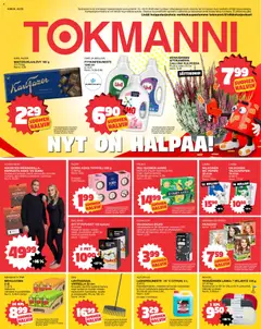 Tokmanni-mainoslehti voimassa 12/10/2026 alkaen