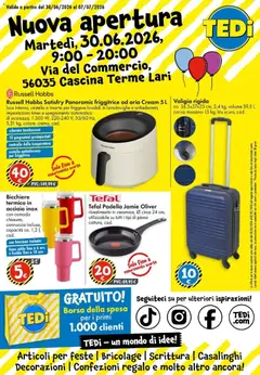 Anteprima del volantino TEDi volantino Casciana valido a partire dal 30/06/2026