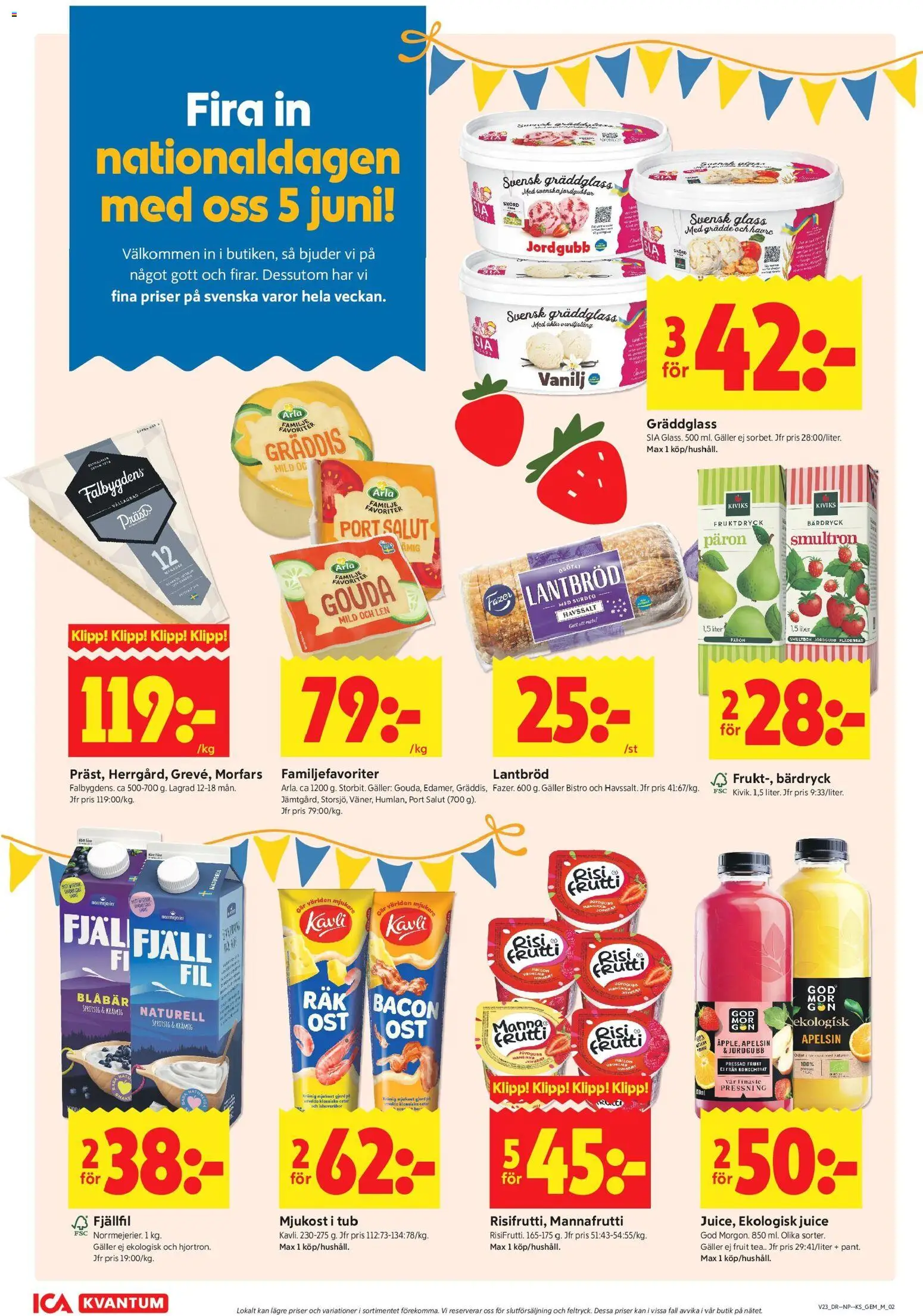 ICA Kvantum reklamblad aktuell från 01.06.2026 | Sida: 2
