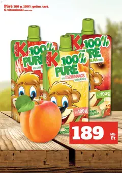 Family Diszkont akciós újság - amely érvényes a következő dátumtól: 2026.09.10. | Oldal: 9 | Termékek: Sárgarépa, Kubu, Püré, Banán