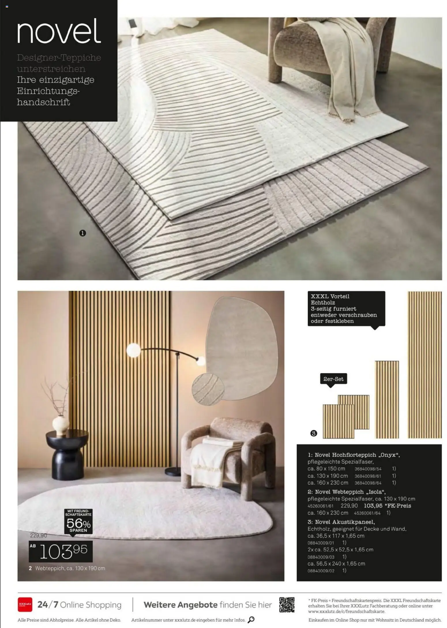 XXXLutz Schöner Einrichten – gültig ab 01.09.2026 | Seite: 94 | Produkte: Decke