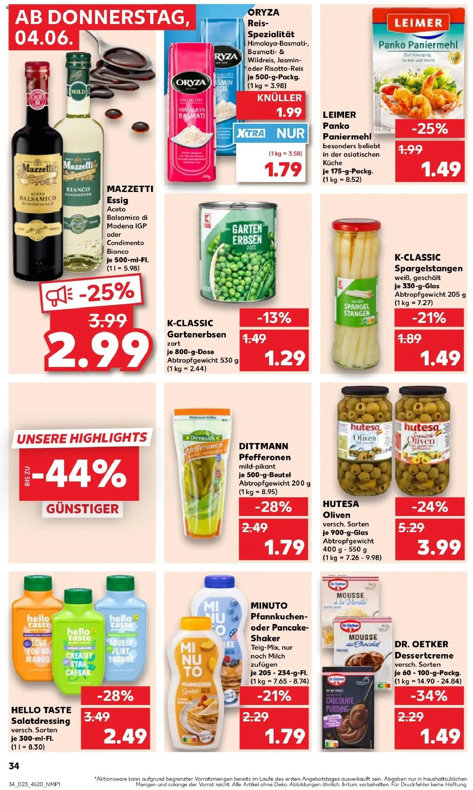 Kaufland Prospekt Garbsen – gültig ab 04.06.2026 | Seite: 34