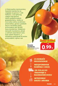 Plodine Katalog - Pregled kataloga iz trgovine Plodine, vrijedi od 07.10.2026 | Stranica: 23