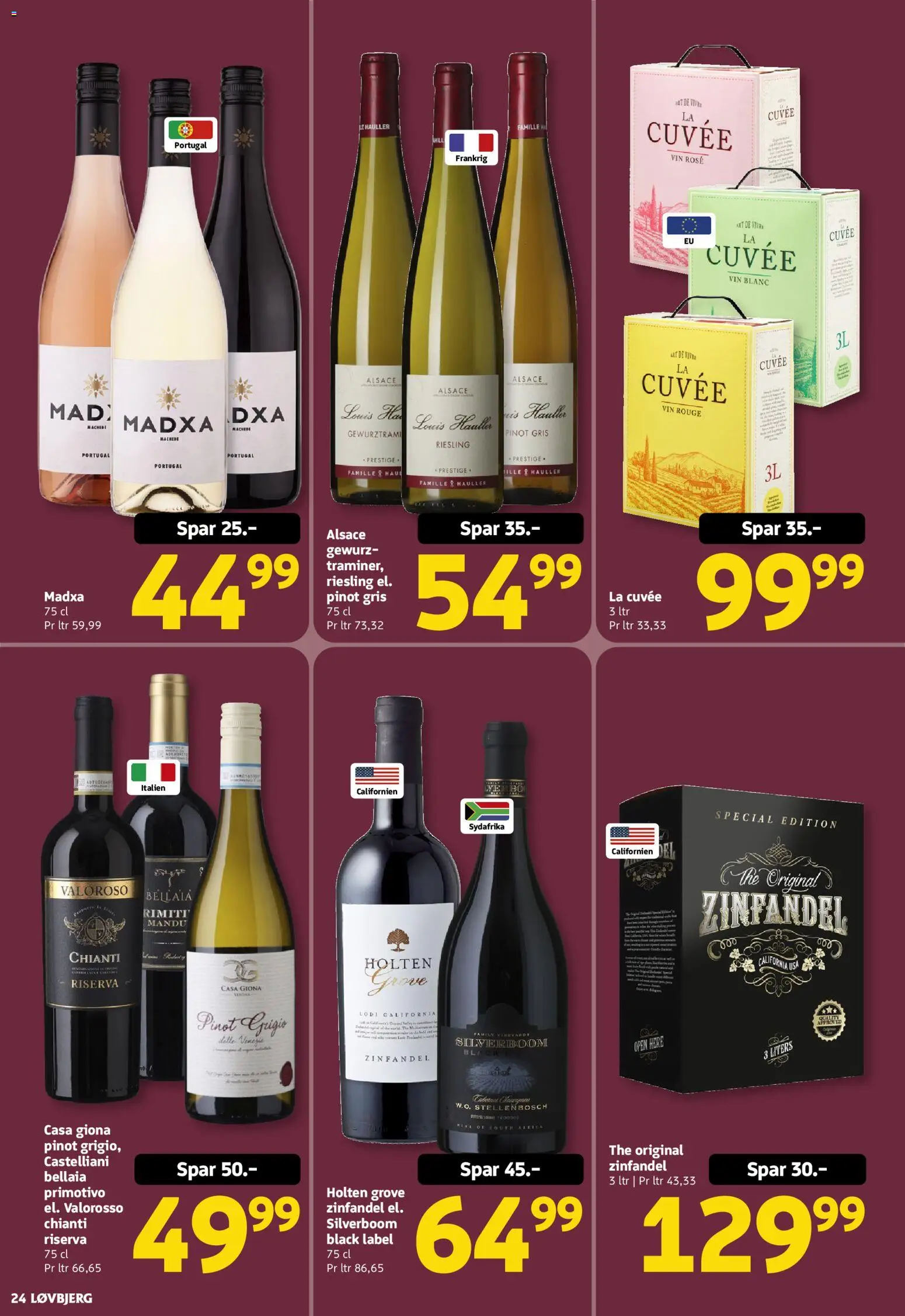Løvbjerg tilbudsavis – gyldig fra 21/08/2026 | Side: 24 | Produkter: Vin