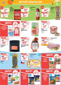 Náhled letáku Globus leták od 01.07.2026 | Strana: 28 | Produkty: Steak, Klobása, Losos, Rybí prsty