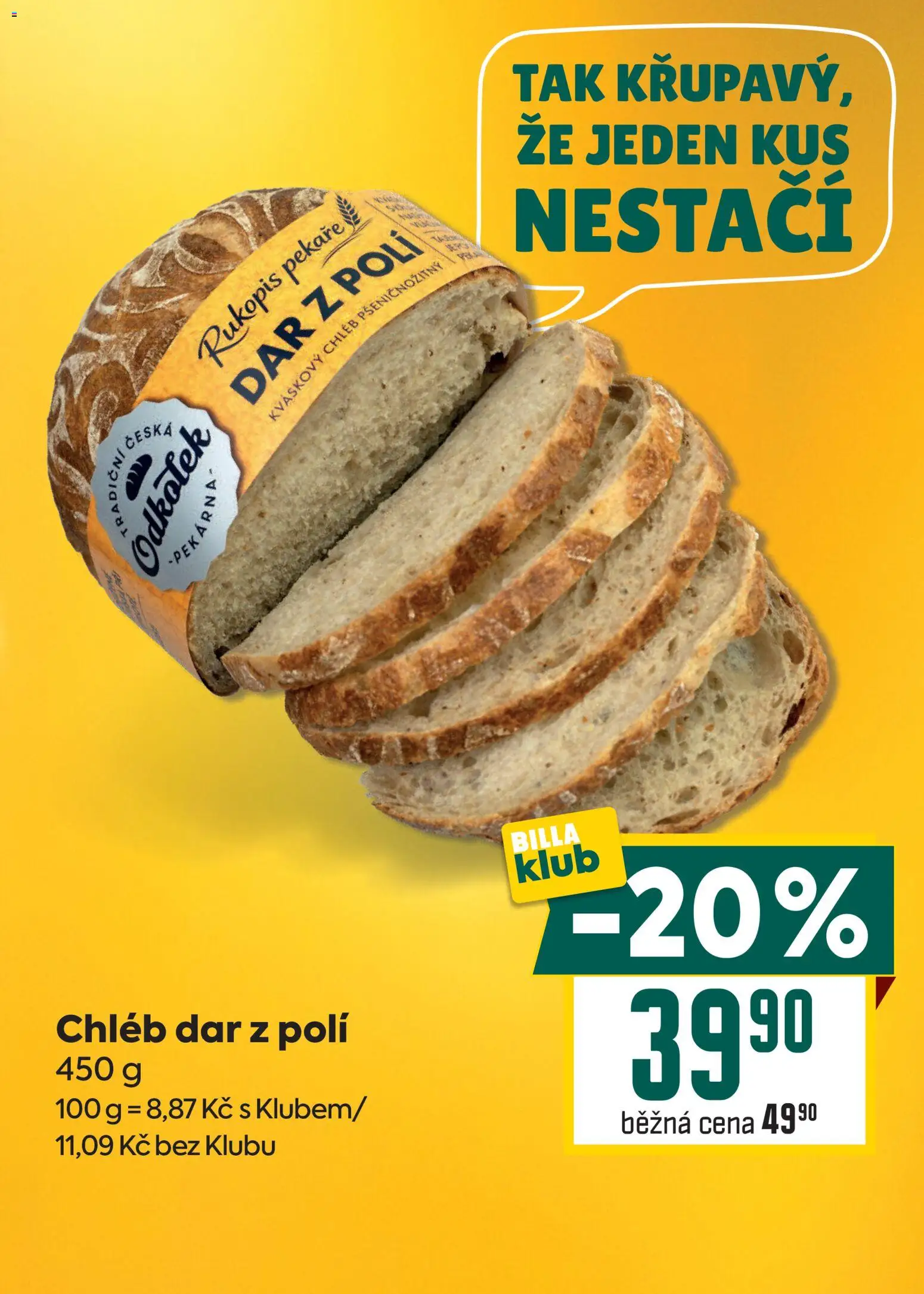 Billa Velký leták od 17.06.2026 | Strana: 7 | Produkty: Chléb, Kváskový chléb, Pekárna