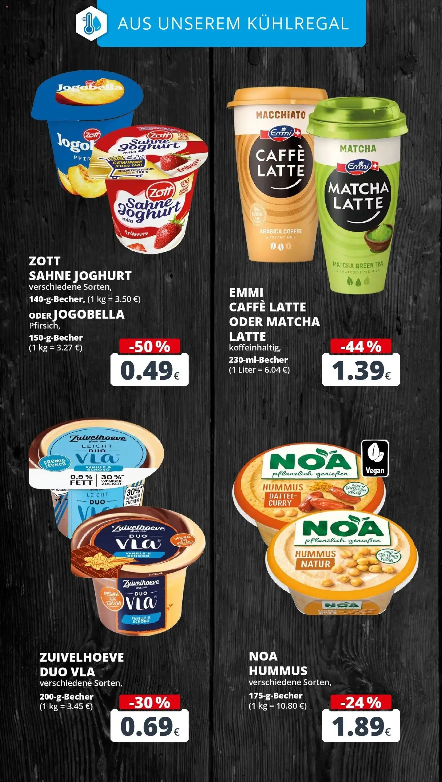 REWE Prospekt ab 14.09.2026 zum Blättern » Angebote | Seite: 20 | Produkte: Joghurt, Vanille, Zucker, Hummus