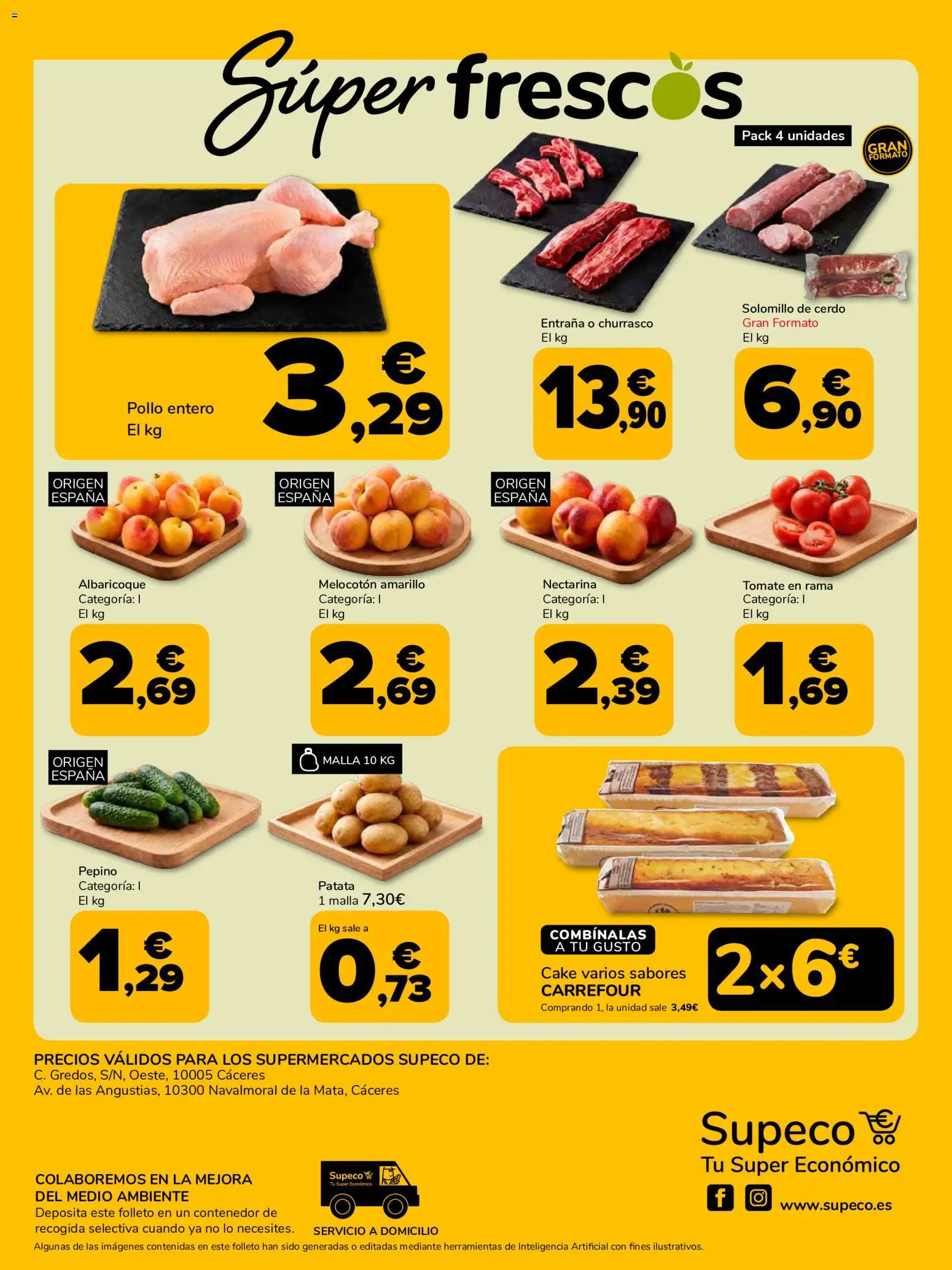 Supeco folleto │ válido desde el 02/07/2026 | Página: 8 | Productos: Στιγμιαίος καφές, Solomillo de cerdo, Cerdo, Melocotón amarillo