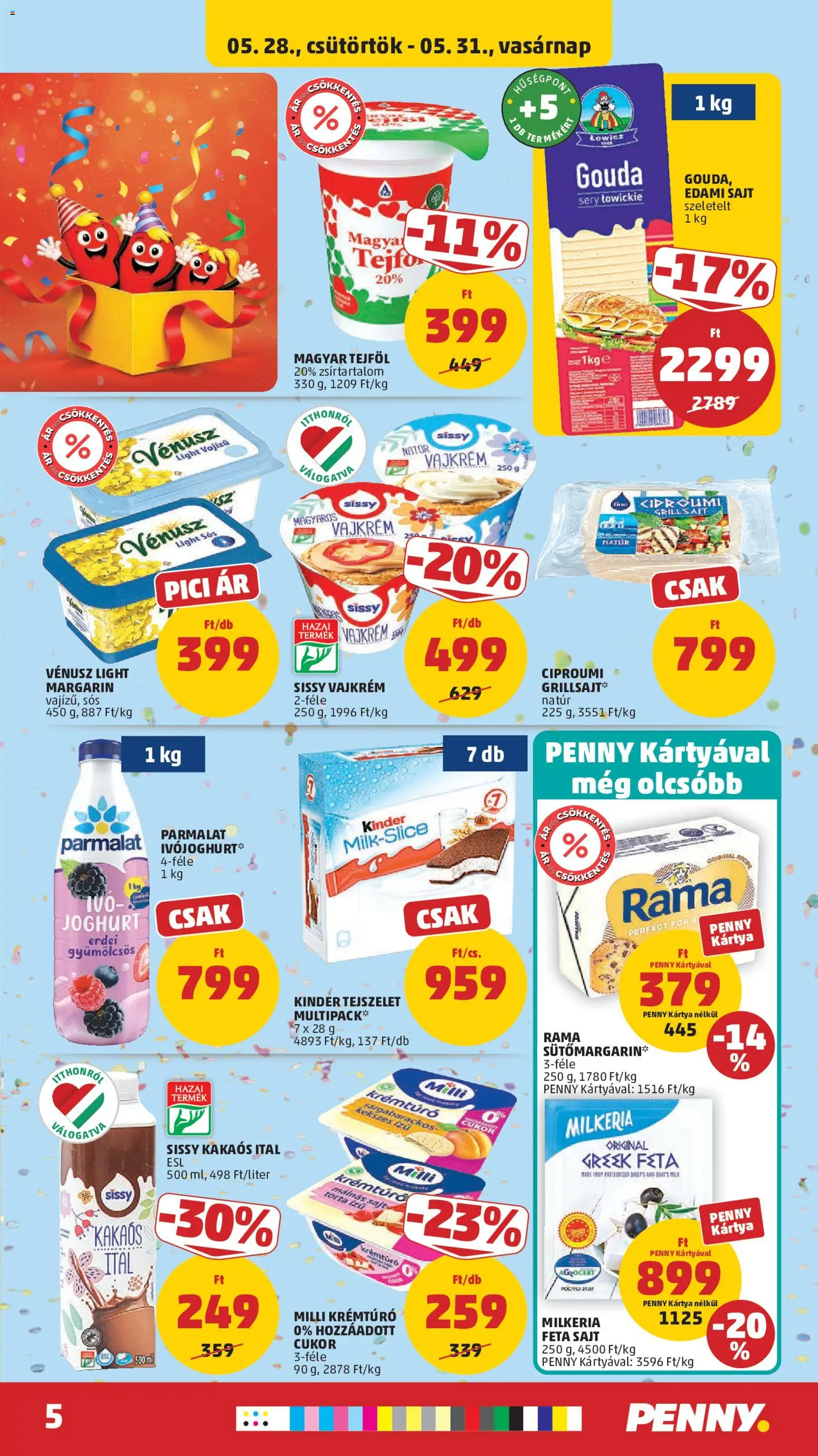 PENNY akciós ujság - amely érvényes a következő dátumtól: 28.05.2026 | Oldal: 7