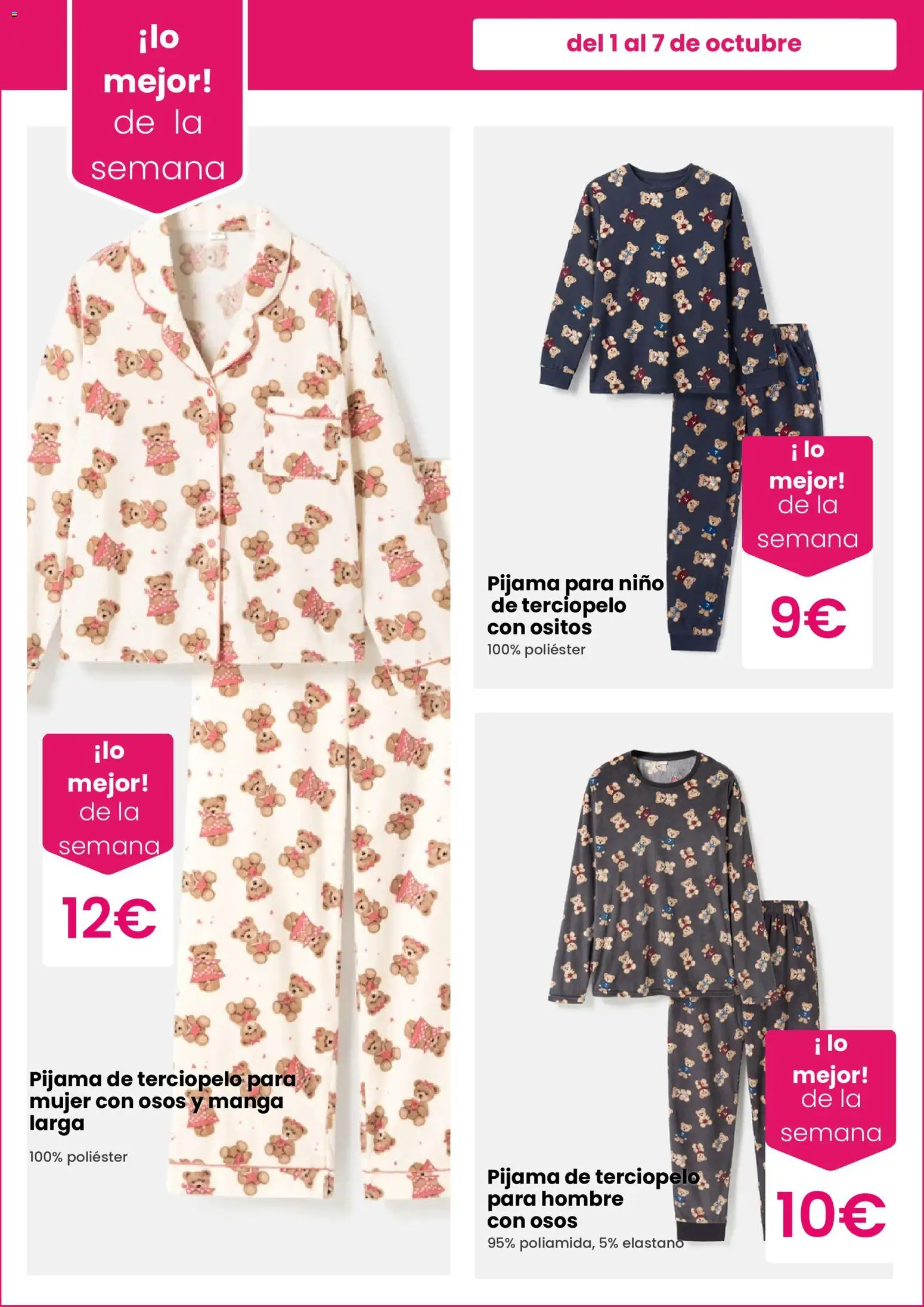 Pepco folleto │ válido desde el 01/10/2026 | Página: 4 | Productos: Pijama