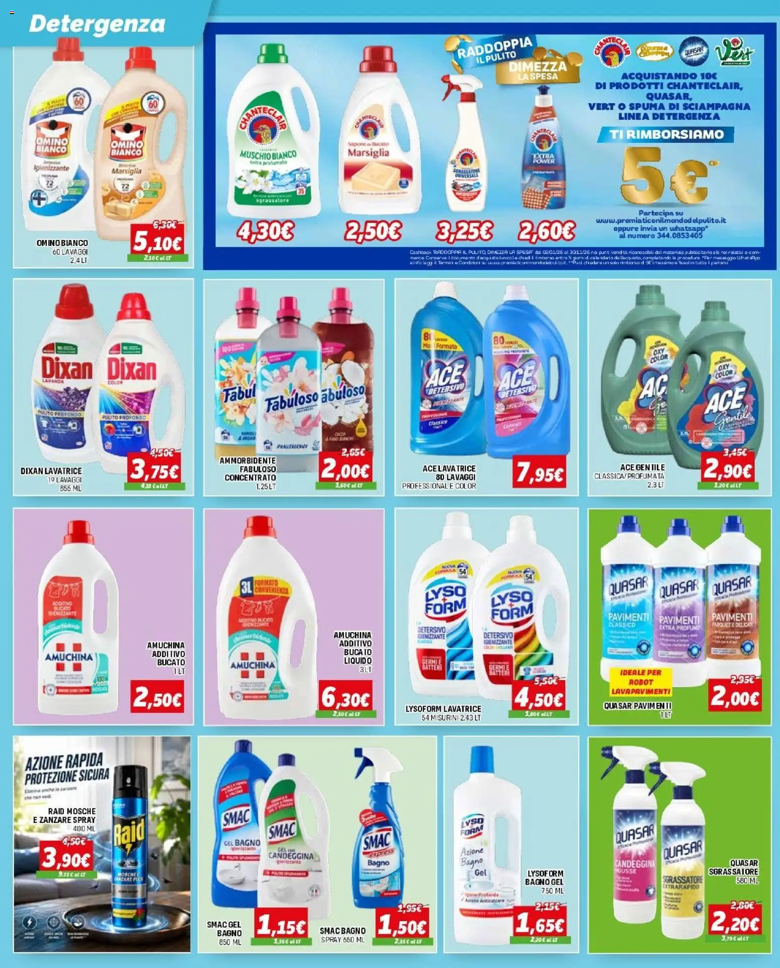 Volantino Orizzonte del 09/07/2026 | Pagina: 4 | Prodotti: Anticalcare, Lavanda, Robot, Profumo