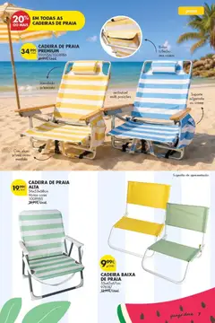 Pré-visualização Pingo Doce Bazar Verão 2 válido de 30/06/2026 | Página: 7 | Produtos: Mochila, Cadeiras, Almofada, Creme