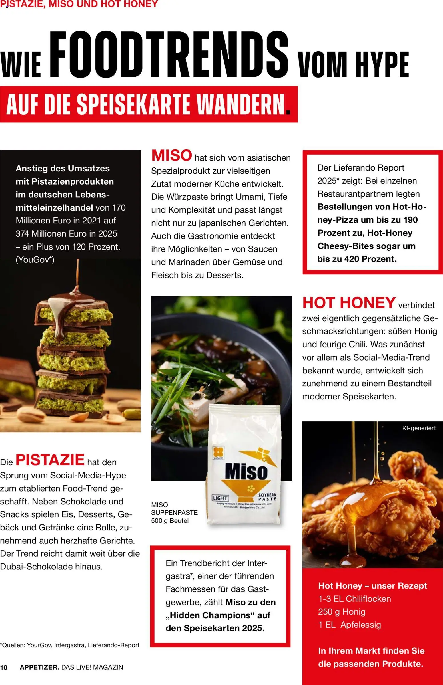 Handelshof Appetizer Magazin – gültig ab 01.11.2026 | Seite: 10 | Produkte: Küche, Gemüse, Magazin, Fleisch