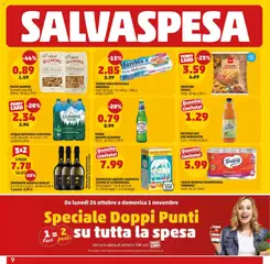 Anteprima del volantino SPUMANTE RIBOLLA GIALLA*, SPUMANTE RIBOLLA GIALLA* 3 x 75 cl = 2,25 l - al litro 3,45 € 1 pezzo: 3,89 € valido a partire dal 22/10/2026 | Pagina: 9