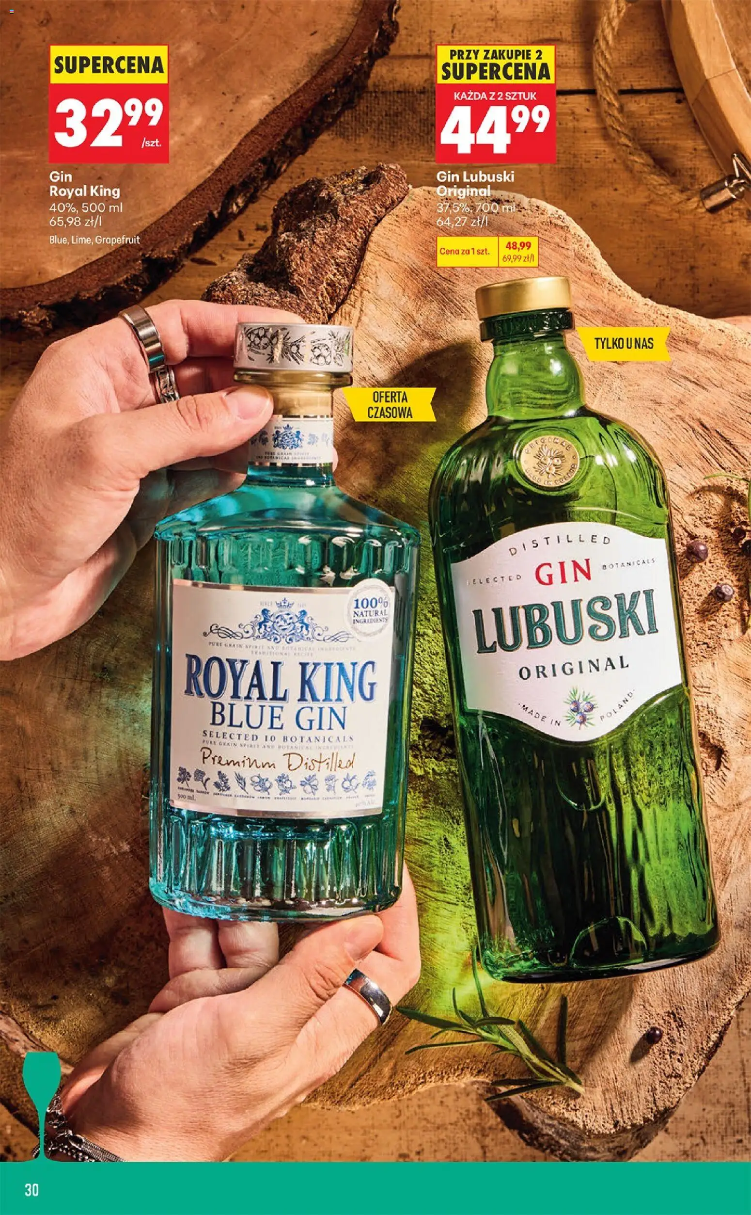 Biedronka Polsko leták - Czas na toast od 07.09.2026 | Strana: 30 | Produkty: Gin, Grapefruit