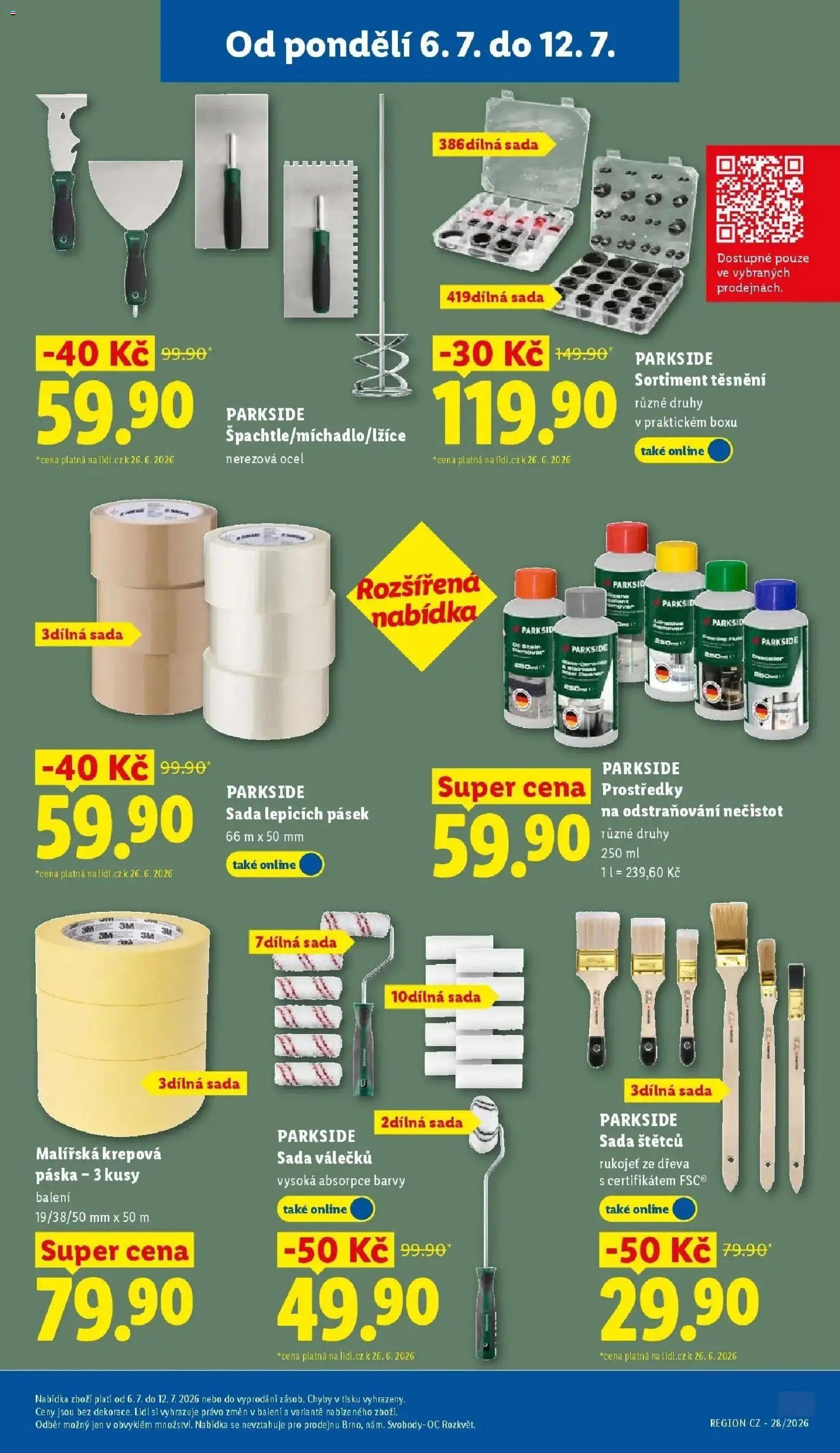 Lidl aktuální leták od 06.07.2026 | Strana: 37 | Produkty: Parkside, Barvy