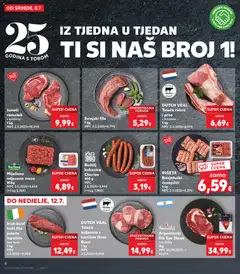 Miješano mljeveno meso, Miješano mljeveno meso 850g - Pregled kataloga iz trgovine Kaufland, vrijedi od 08.07.2026 | Stranica: 4