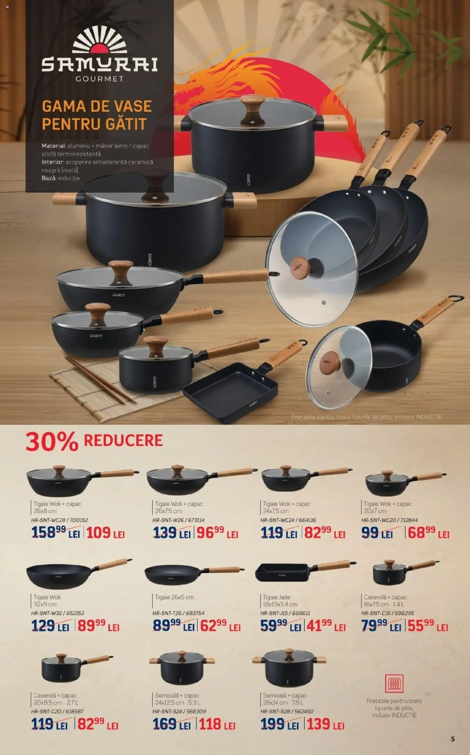 Noul catalog Selgros – valabil de la 05.06.2026 | Pagină: 5 | Produse: Tigaie, Mâner