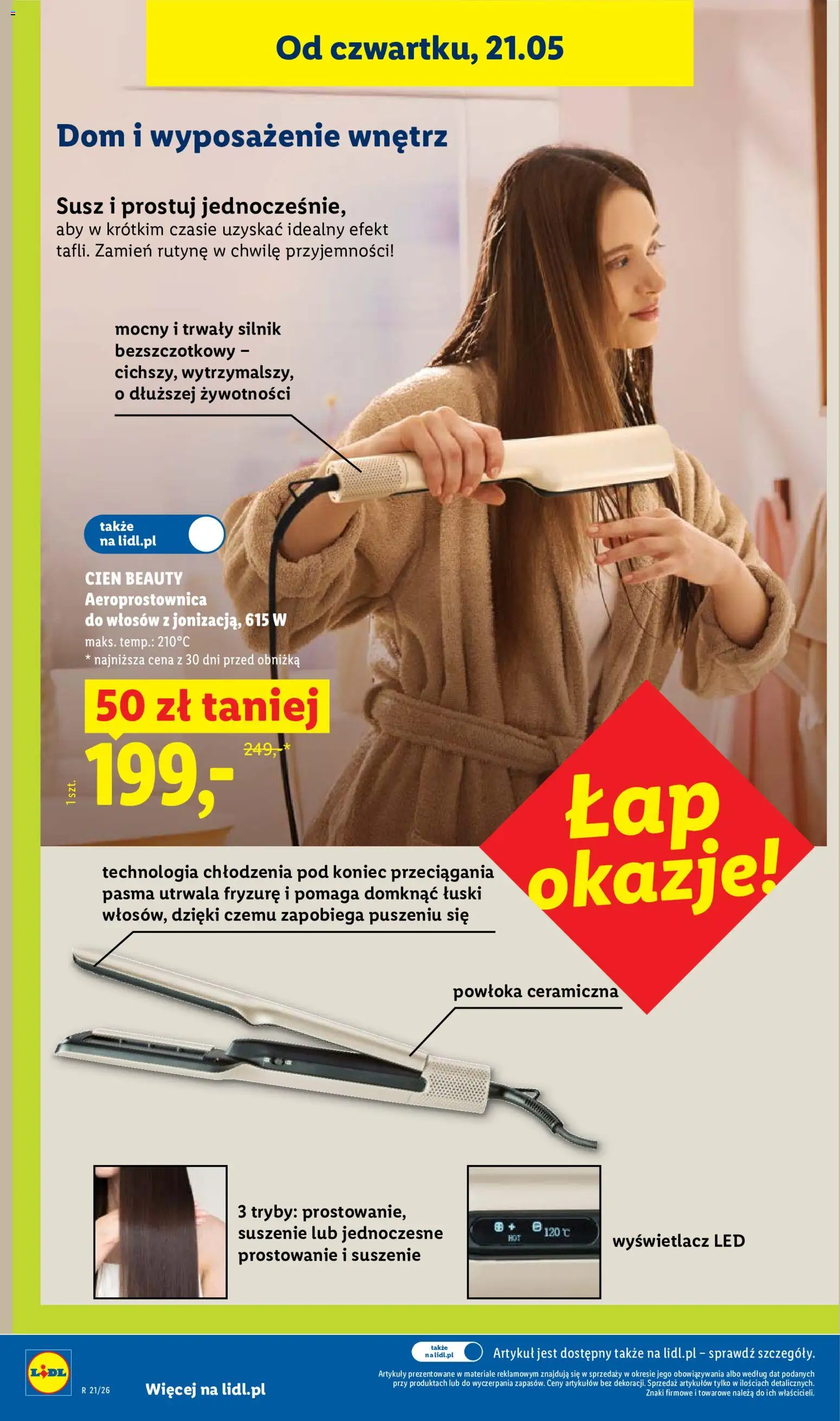 Lidl Polsko katalog od 18.05.2026 | Strana: 34 | Produkty: Cien, LED