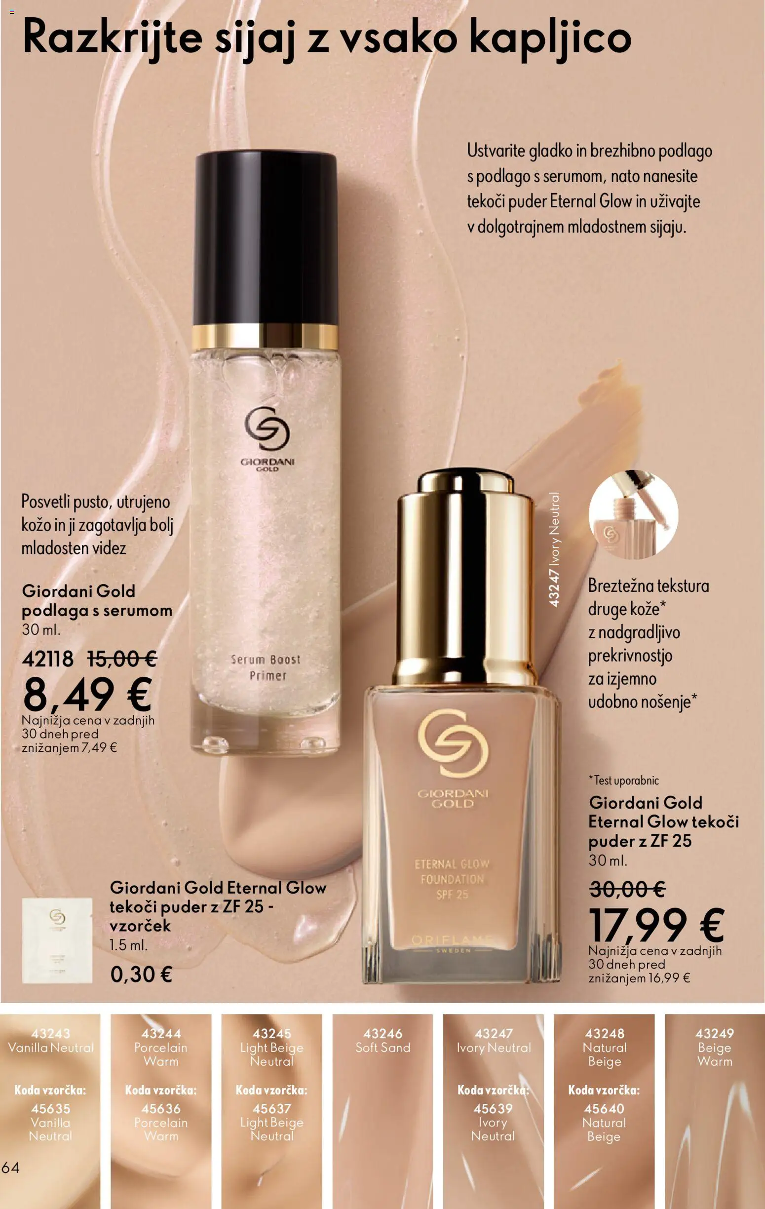 Novi Oriflame katalog ponudbe – veljaven od 03.06.2026 | Stran: 64 | Izdelki: Puder