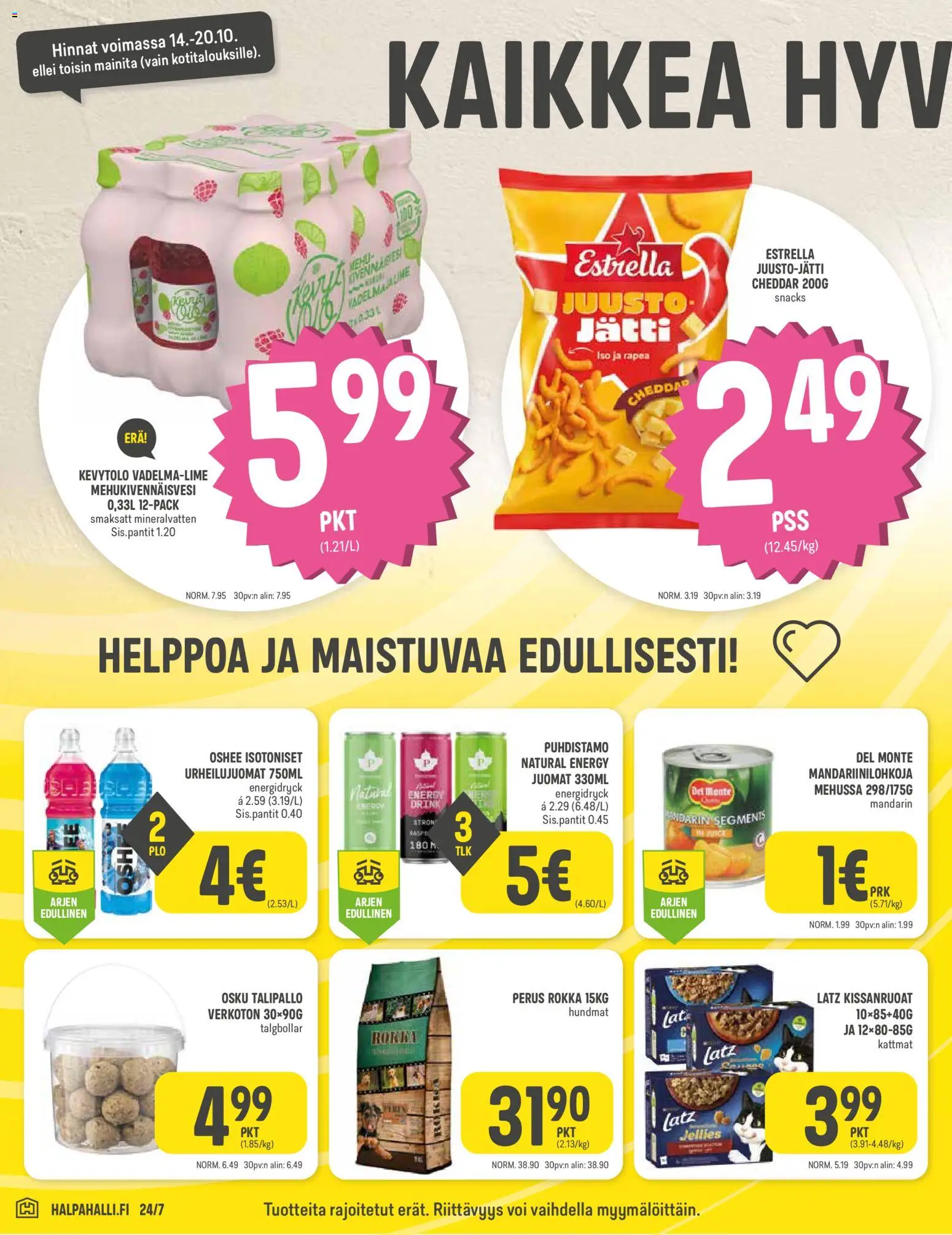 Halpa Halli tarjoukset – voimassa 14/10/2026 alkaen | Sivu: 4