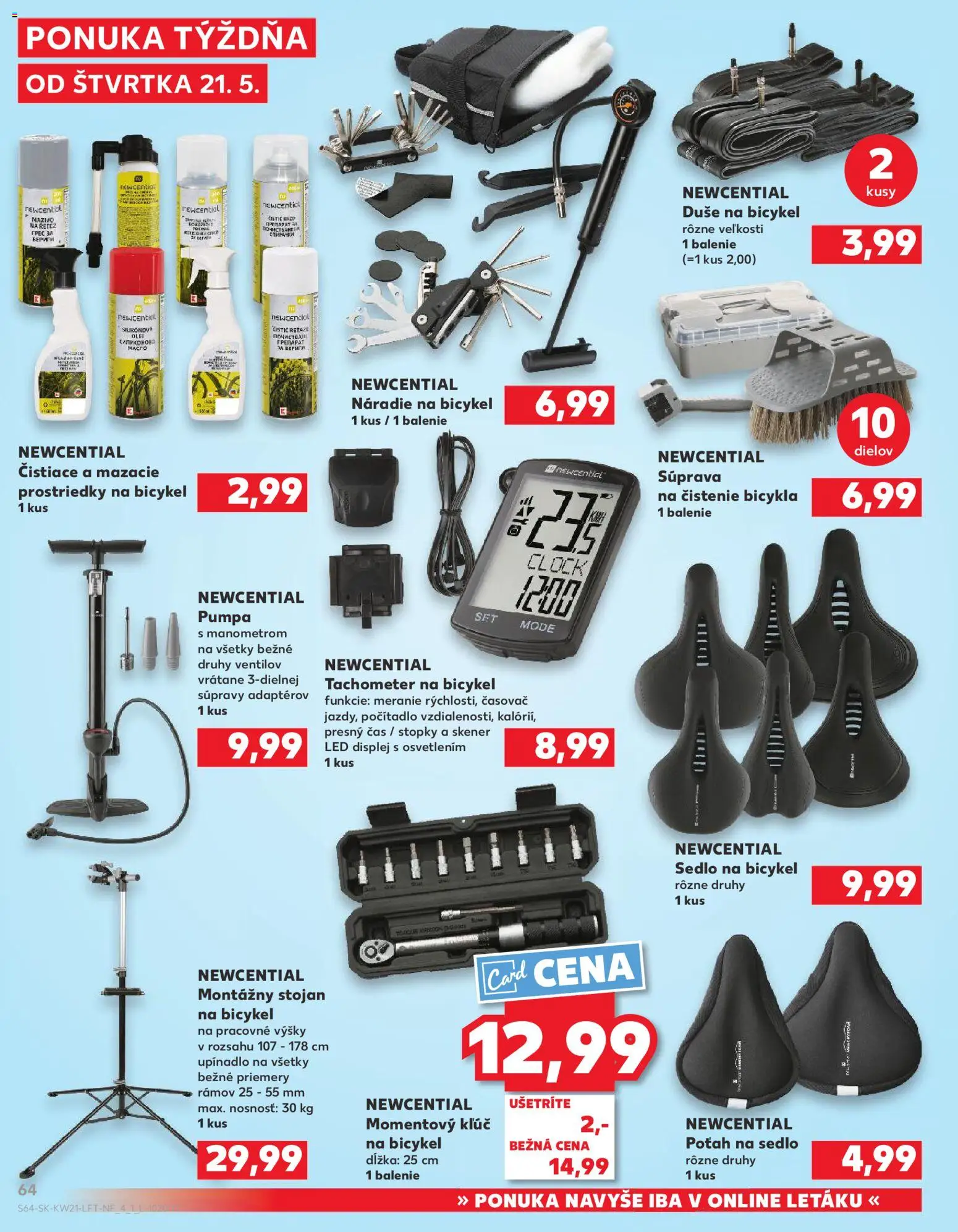 Kaufland SK akciós ujság - amely érvényes a következő dátumtól: 21.05.2026 | Oldal: 64