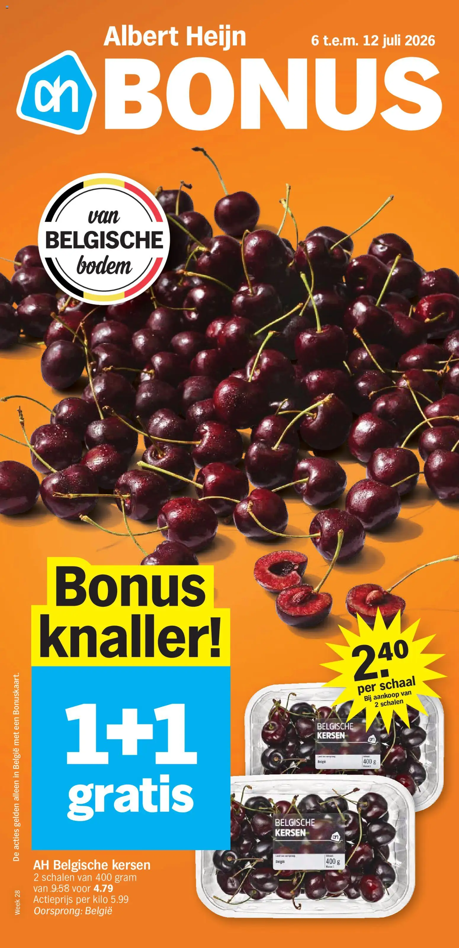{H1} | Pagina: 1 | Producten: Kersen, Schaal