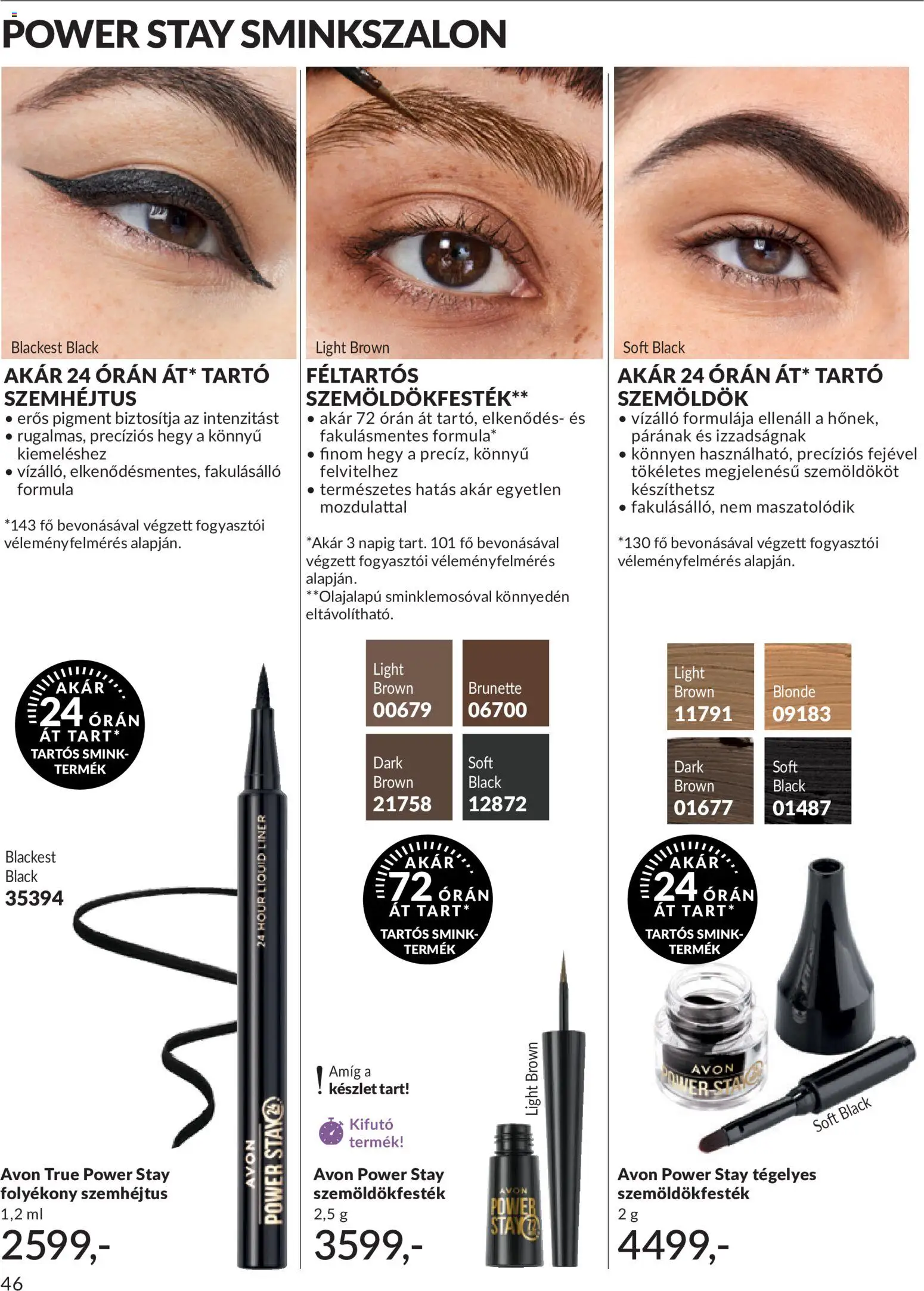 Avon akciós ujság - amely érvényes a következő dátumtól: 01.05.2026 | Oldal: 52 | Termékek: Smink, Szemhéjtus