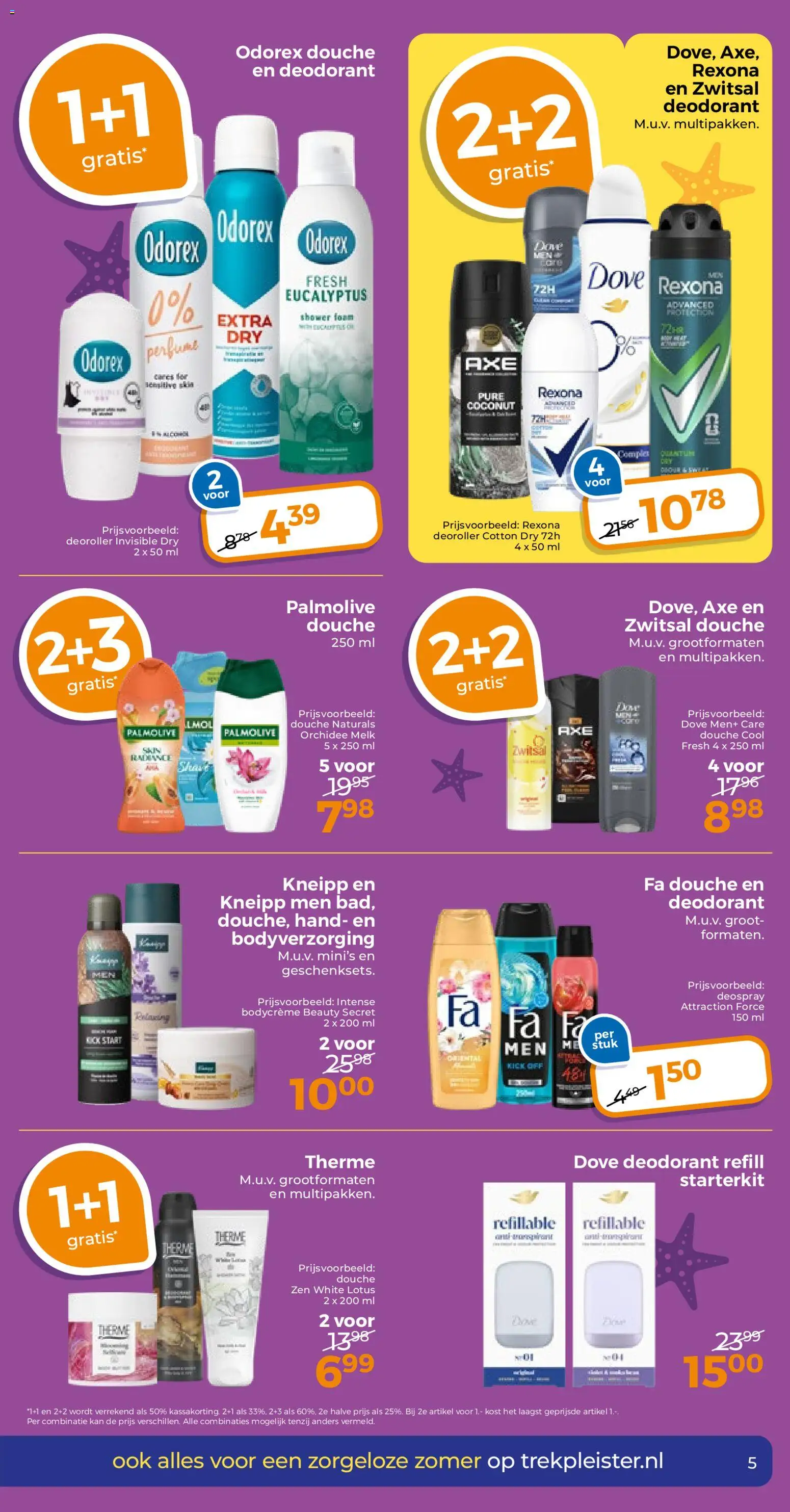 {H1} | Pagina: 9 | Producten: Deodorant, Melk, Kan, Douche