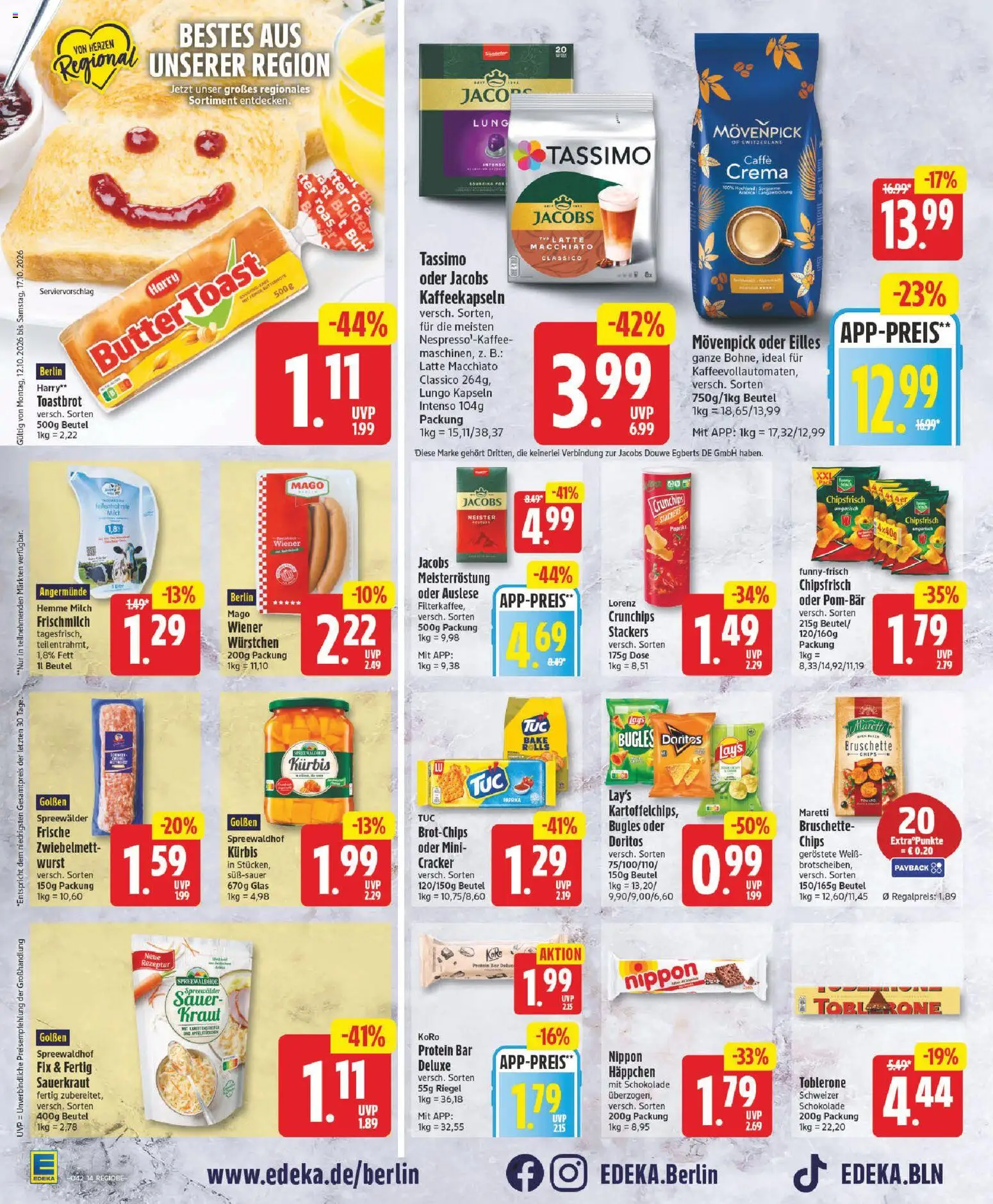Edeka Prospekt – gültig ab 12.10.2026 | Seite: 14