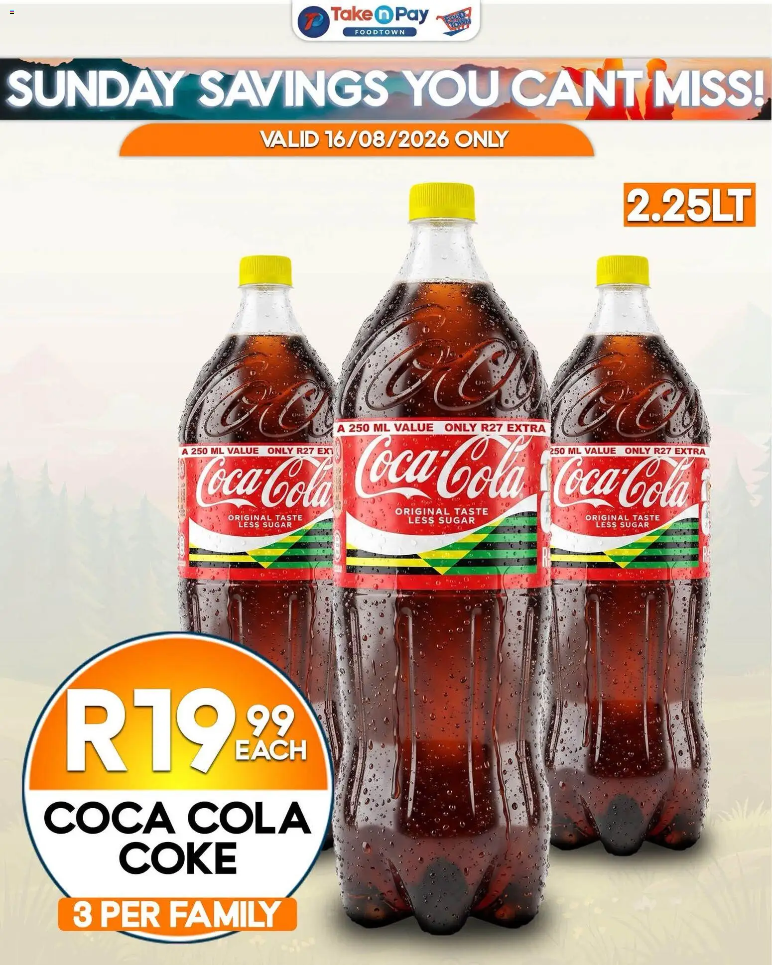 New Take n Pay catalogue – valid from 16/08/2026 | Page: 8 | Products: Coke, Sugar