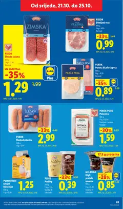 Lidl Katalog - Pregled kataloga iz trgovine Lidl, vrijedi od 19.10.2026 | Stranica: 63
