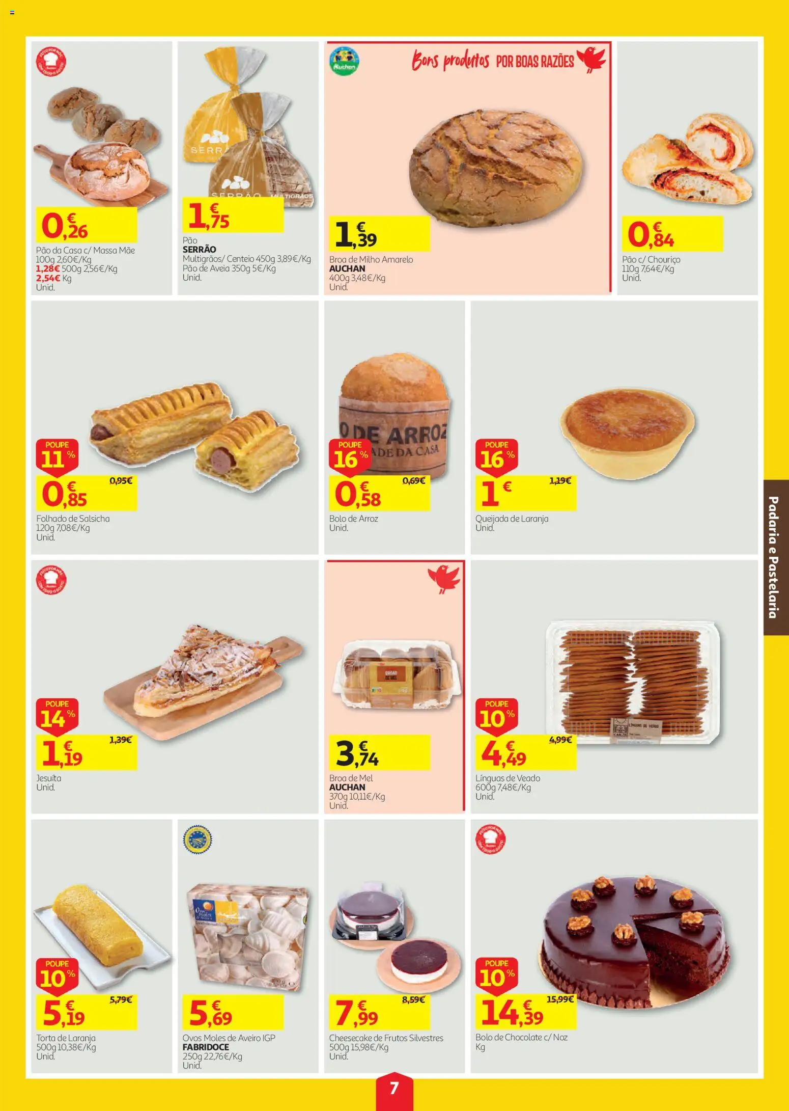 Auchan folheto │ válido de 01/10/2026 | Página: 7 | Produtos: Aveia, Frutos silvestres, Mel, Milho