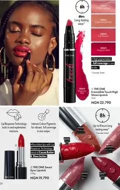Offer preview "Oriflame Catalogue 2/2026" | Page: 20 | Products: Čvarci, Sprite, Butter, Lipstick