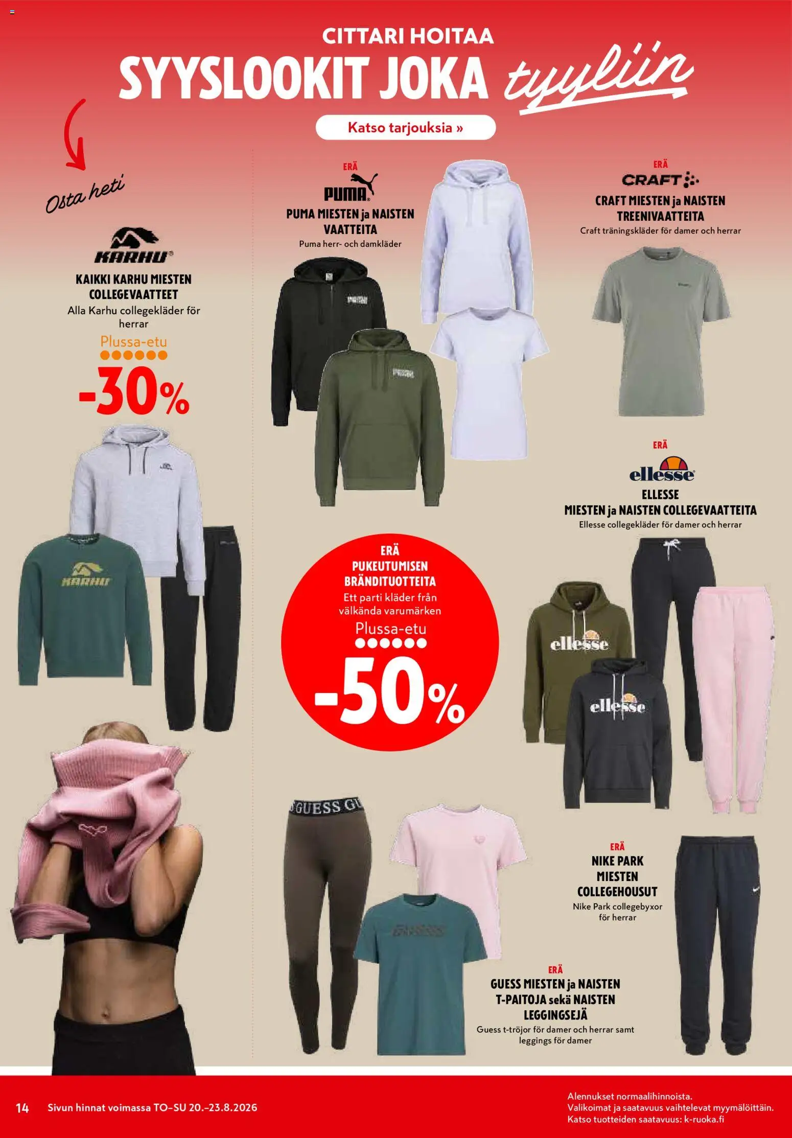 K-Citymarket tarjoukset – voimassa 20/08/2026 alkaen | Sivu: 14