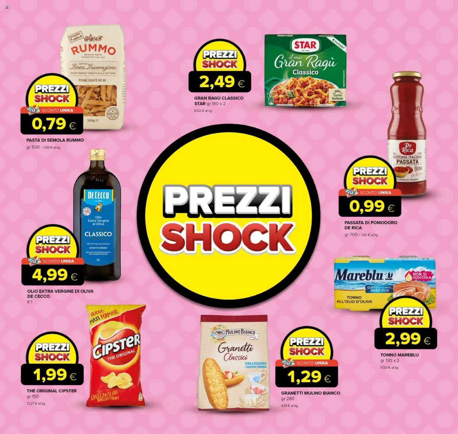 Volantino Tigre del 21/08/2026 | Pagina: 2 | Prodotti: De Cecco, Pasta, Passata di pomodoro, Ragú