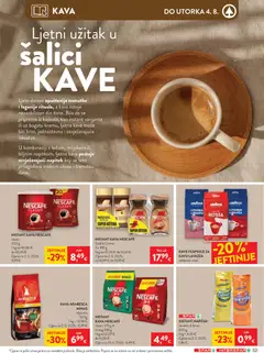 Spar Katalog - Pregled kataloga iz trgovine Spar, vrijedi od 29.07.2026 | Stranica: 22 | Proizvodi: Nescafe, Kava, Arabesca, Limun
