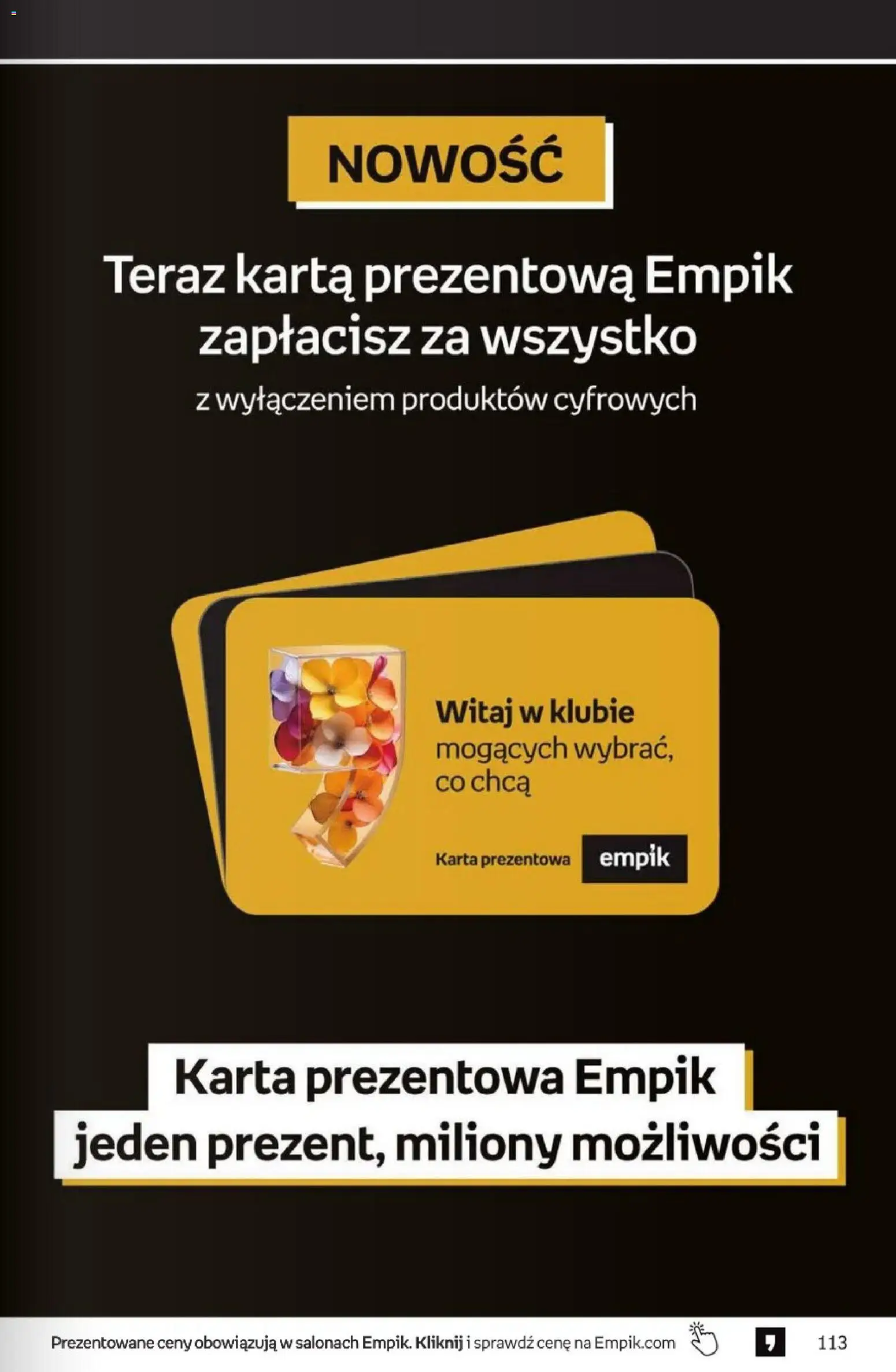 Empik promocje od 14.10.2026 | Strona: 113 | Produkty: Karta