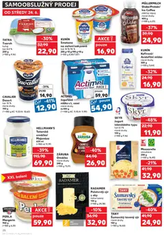 Náhled letáku HELLMANN'S Tatarská omáčka/Majonéza, 625 ml od 24.06.2026 | Strana: 28