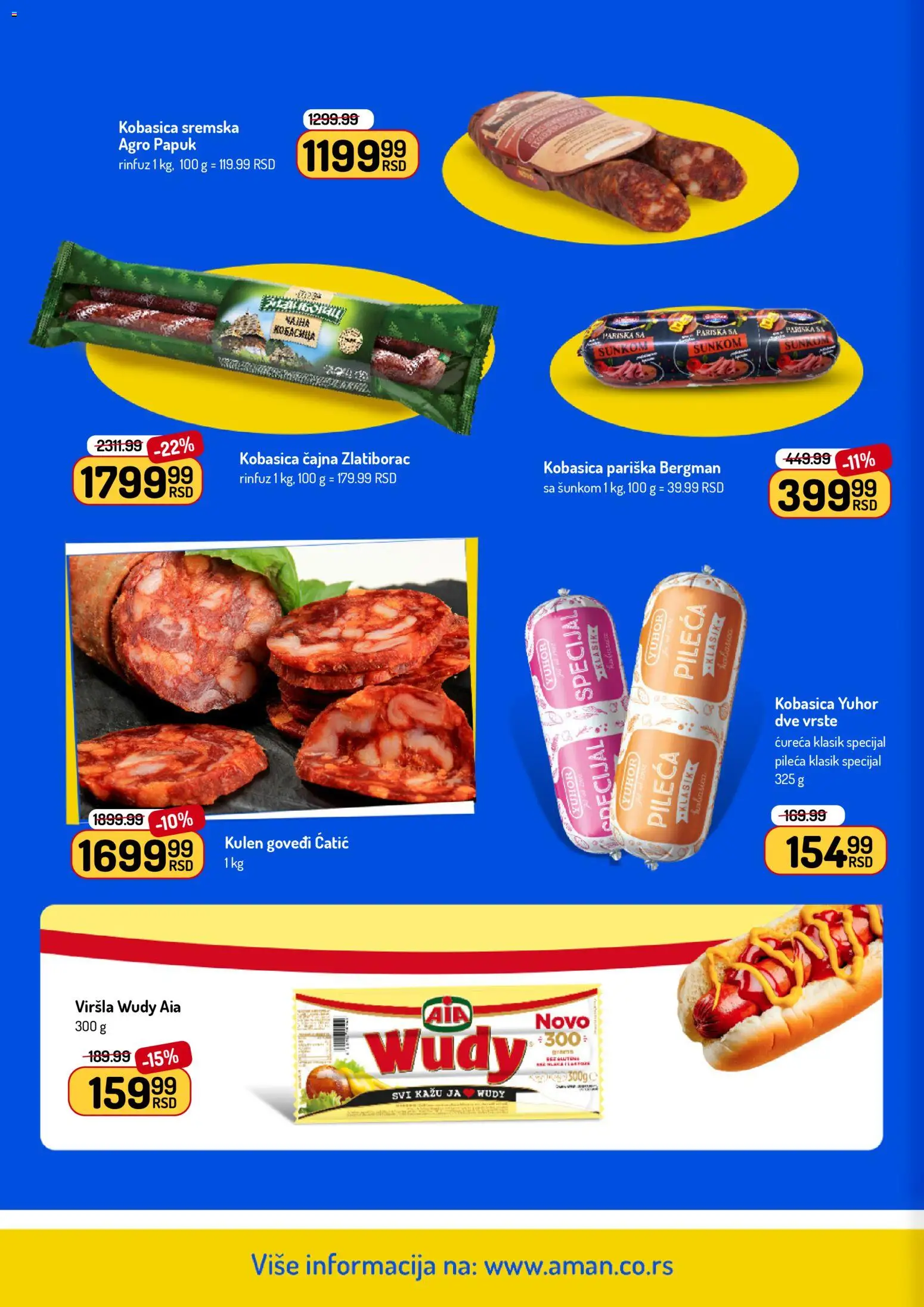 Aman katalog - važi od 27.04.2026 | Strana: 4 | Proizvode: Kulen, Kobasica