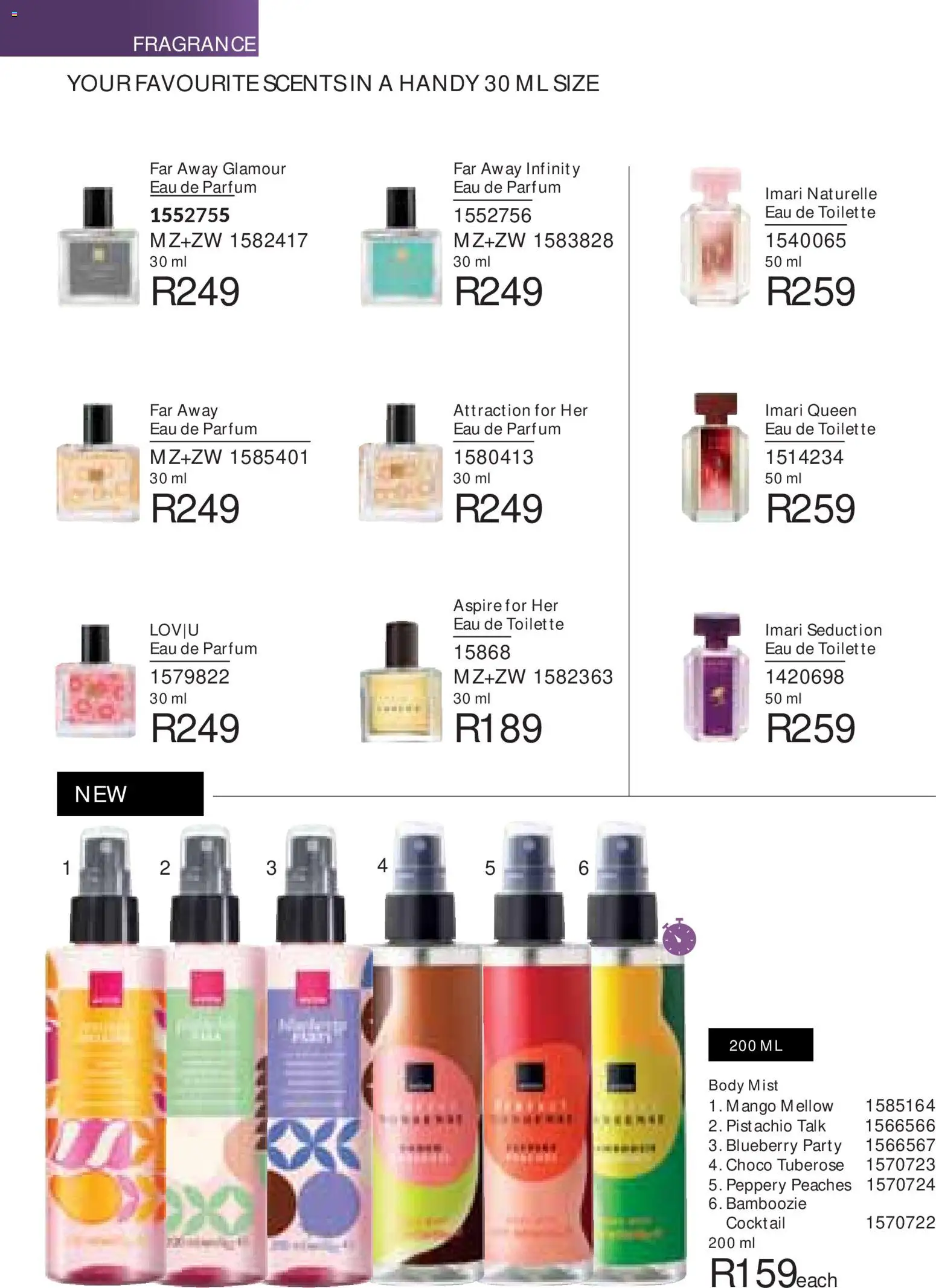 New Avon catalogue – valid from 01/07/2026 | Page: 76 | Products: Fragrance, Eau de toilette, Mango
