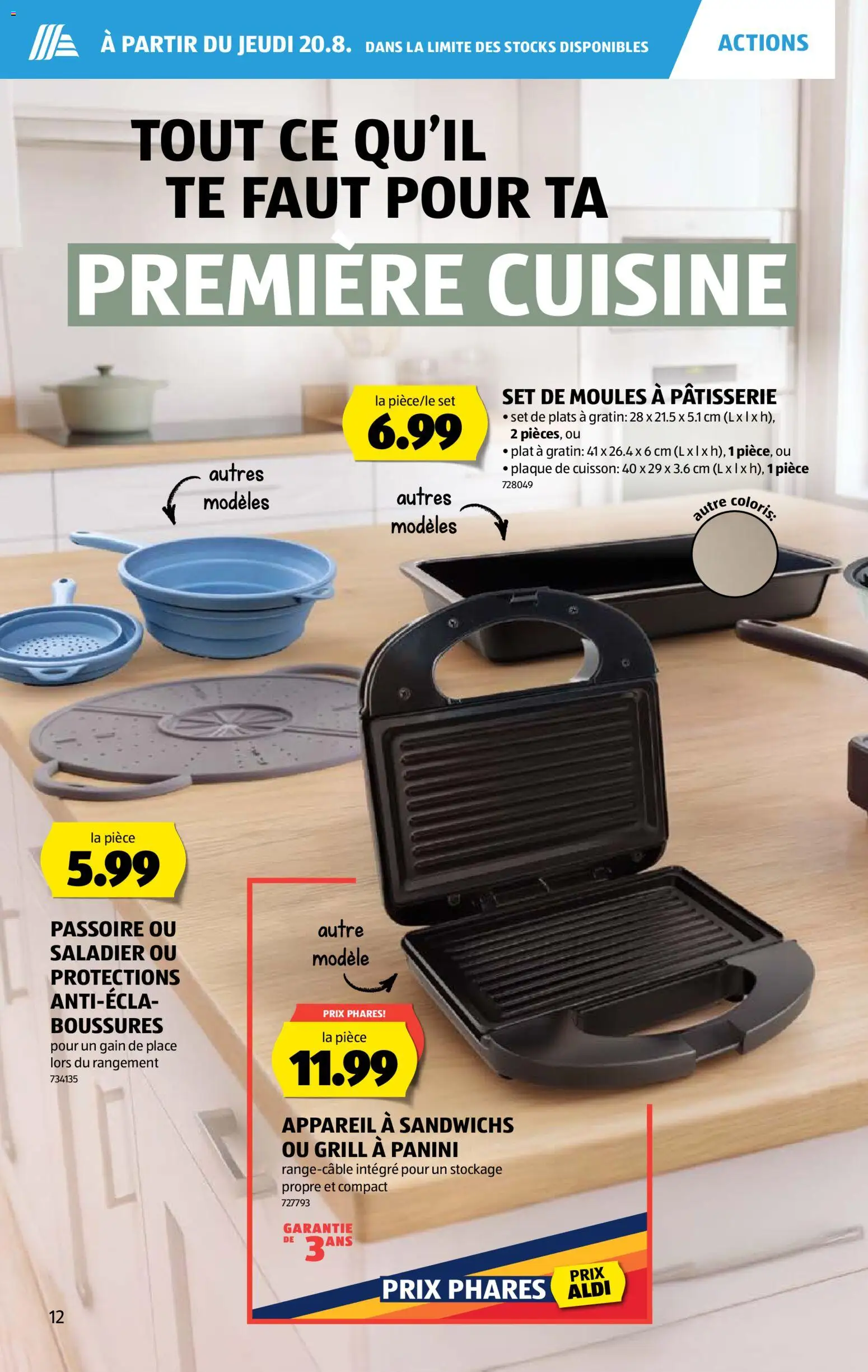 Aldi aktionen FR – gültig ab 20.08.2026 | Seite: 12 | Produkte: Grill