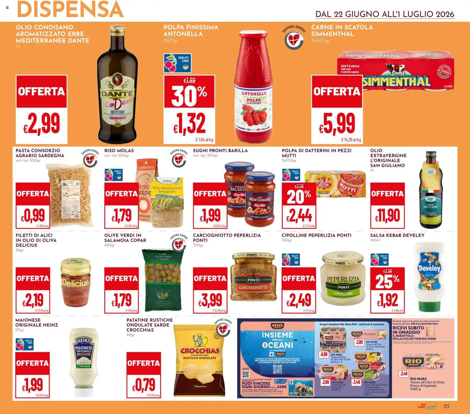 Volantino Pan del 22.06.2026 | Pagina: 23
