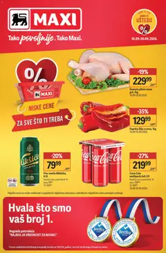 Maxi katalog Tako povolinije. Tako Maxi. - pregled Maxi kataloga - važi od 10.09.2026
